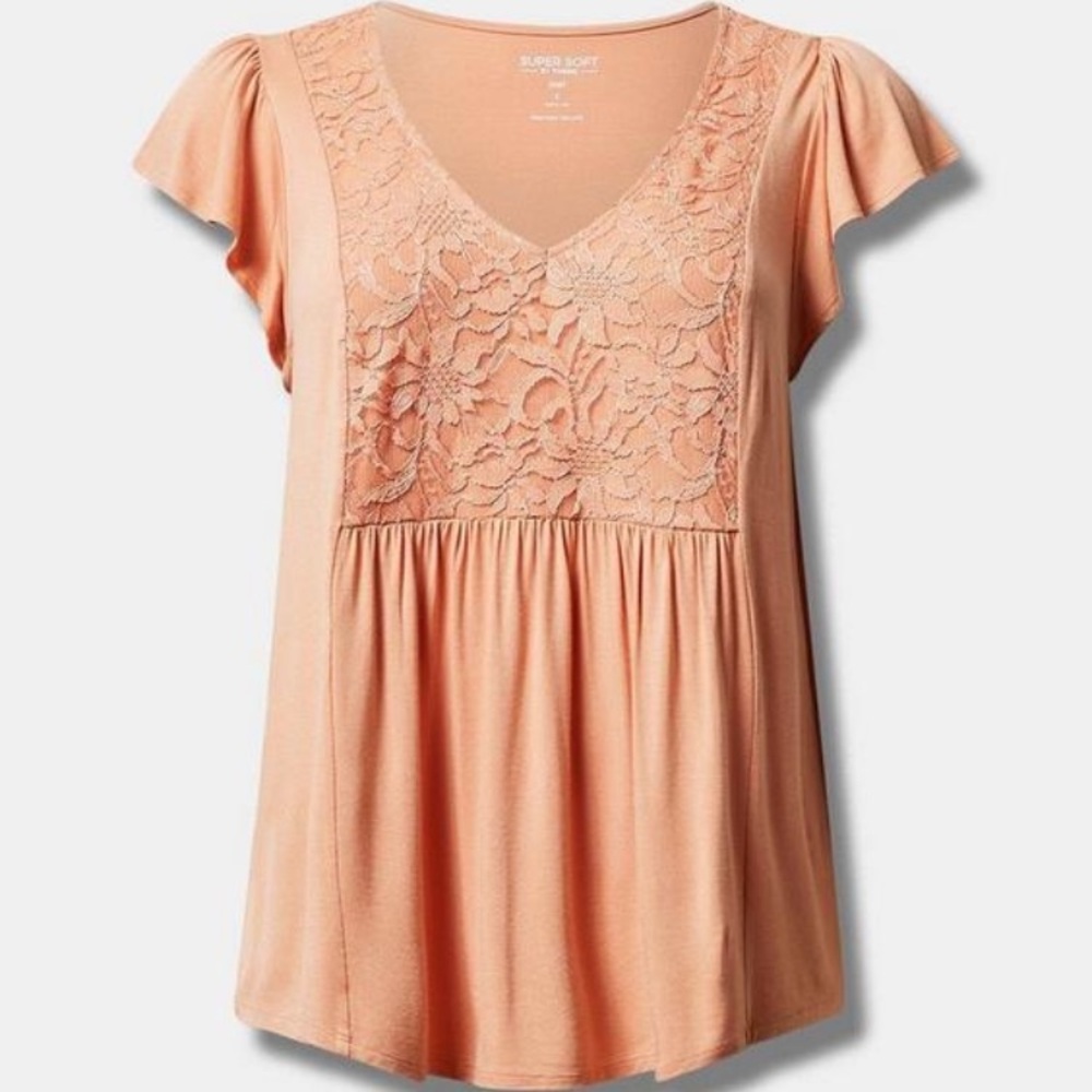New Super Soft Knit Lace Too- Torrid (size 3)